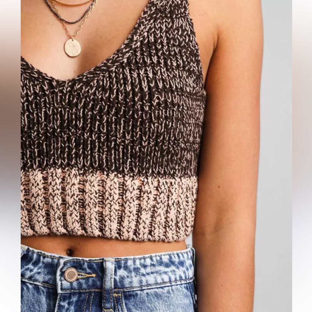 FREE PEOPLE| Brami HERE ALL DAY Sweater Top